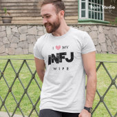 I Liebe meine Ehefrau Persönlichkeit weist Valenti T-Shirt