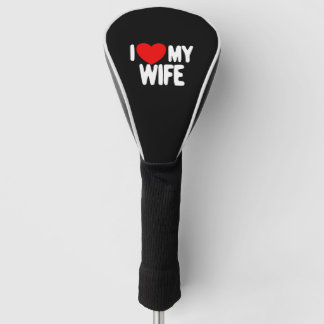 I Liebe Meine Ehefrau Red Heart Husband I Liebe Me Golf Headcover