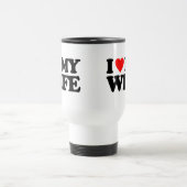 I LIEBE MEINE EHEFRAU REISEBECHER (Mittel)