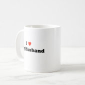 I Liebe meine Ehemann-Tasse Kaffeetasse (Vorderseite Links)