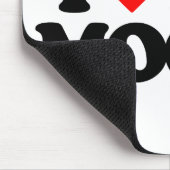 I LIEBE MEINE ELCHE MOUSEPAD (Ecke)