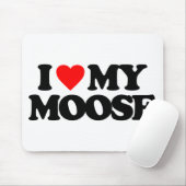 I LIEBE MEINE ELCHE MOUSEPAD (Mit Mouse)