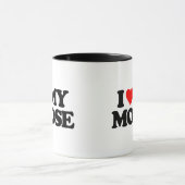 I LIEBE MEINE ELCHE TASSE (Zentrum)