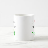 I Liebe meine elektrisches Auto-Tasse Kaffeetasse (Mittel)