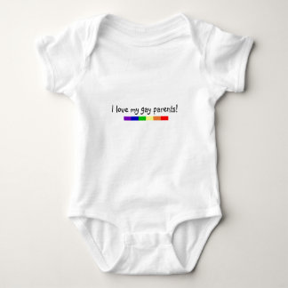 I Liebe meine Eltern! Baby Strampler