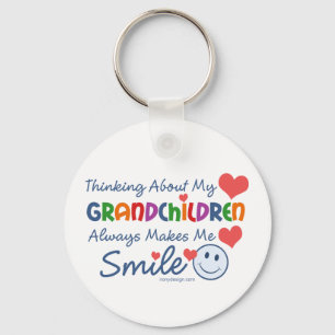 I Liebe meine Enkelkinder Schlüsselanhänger