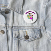 I Liebe meine Erde Button (Beispiel)
