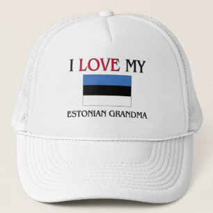 I Liebe meine estnische Großmutter Truckerkappe