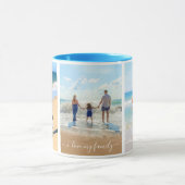 I Liebe Meine Familie - Benutzerdefinierte Bildbea Tasse (Zentrum)