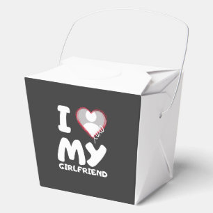 I Liebe meine Freundin Geschenkschachtel
