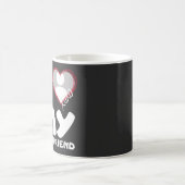 I Liebe meine Freundin Kaffeetasse (Mittel)