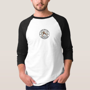 I Liebe Meine Freundin Personalisiert Foto Raglan T-Shirt