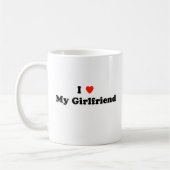 I Liebe meine Freundin-Tasse Kaffeetasse (Links)