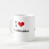 I Liebe meine Gallenblase Kaffeetasse (Vorderseite Links)