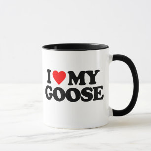 I LIEBE MEINE GANS TASSE