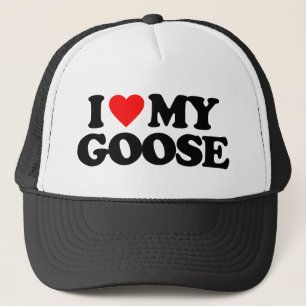 I LIEBE MEINE GANS TRUCKERKAPPE