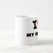 I Liebe meine Gefriermaschine Kaffeetasse (Mittel)