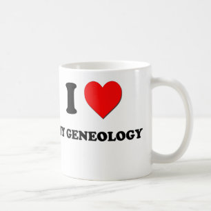 I Liebe meine Genealogie Kaffeetasse