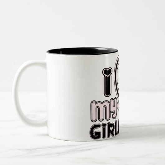 i Liebe meine gf Tasse (Links)