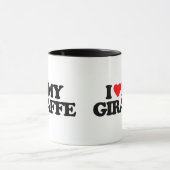 I LIEBE MEINE GIRAFFE TASSE (Zentrum)
