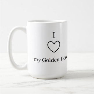 I Liebe meine goldene Gekritzel-Tasse! Kaffeetasse