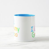 I Liebe meine Grampa Tasse (Zentrum)