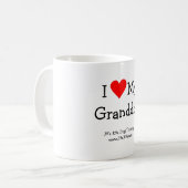 I Liebe meine Granddog Tasse (Vorderseite Links)
