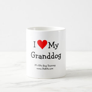 I Liebe meine Granddog Tasse