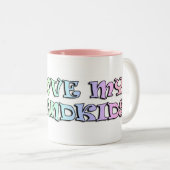 I Liebe meine Grandkids-Tasse Zweifarbige Tasse (VorderseiteRechts)