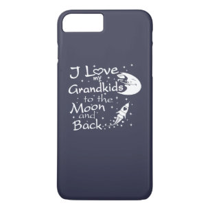 I Liebe meine GrandKids zum Mond und zur Rückseit Case-Mate iPhone Hülle