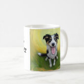 I Liebe meine Grenzcollie-Tasse Kaffeetasse (VorderseiteRechts)