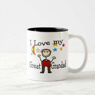 I Liebe meine große Grandad-Kaffee-Tasse Zweifarbige Tasse