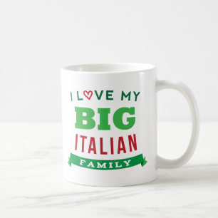 I Liebe meine große italienische Kaffeetasse