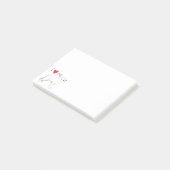 I Liebe meine großen Pyrenäen Post-it Klebezettel (angewinkelt)