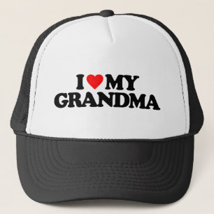 I LIEBE MEINE GROSSMUTTER TRUCKERKAPPE