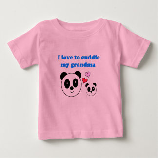 I LIEBE, MEINE GROSSMUTTER ZU STREICHELN BABY T-SHIRT