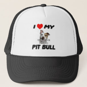 I LIEBE MEINE GRUBE BULL - ADDIEREN SIE IHR TRUCKERKAPPE