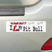 I Liebe meine Grube Stier Autoaufkleber (Auf Auto)