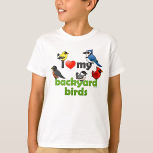 I Liebe meine Hinterhof-Vögel T-Shirt