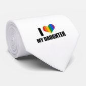 I Liebe meine homosexuelle Tochter Krawatte (Gerollt)
