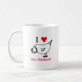 I Liebe meine Hühner Kaffeetasse (Links)