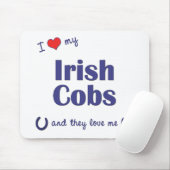 I Liebe meine irischen Pfeiler (mehrfache Pferde) Mousepad (Mit Mouse)