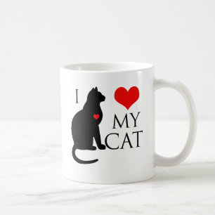 I Liebe meine Katze Kaffeetasse