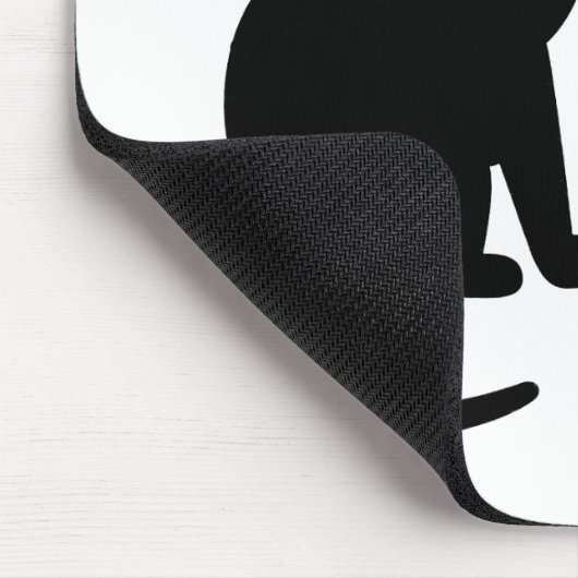 I Liebe meine Katze Mousepad (Ecke)