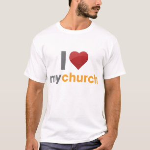 I Liebe meine Kirche T-Shirt