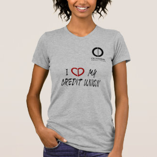 I Liebe meine Kredit-Gewerkschaft T-Shirt