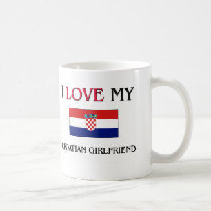 I Liebe meine kroatische Freundin Kaffeetasse