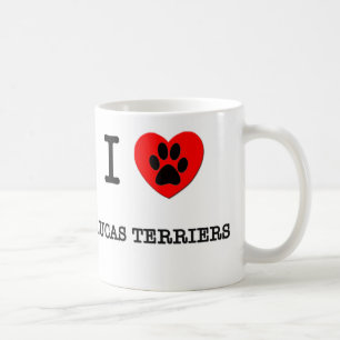 I LIEBE MEINE LUCAS-TERRIER KAFFEETASSE