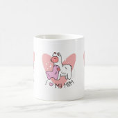 I Liebe Meine Mama Alpacas Tasse (Mittel)