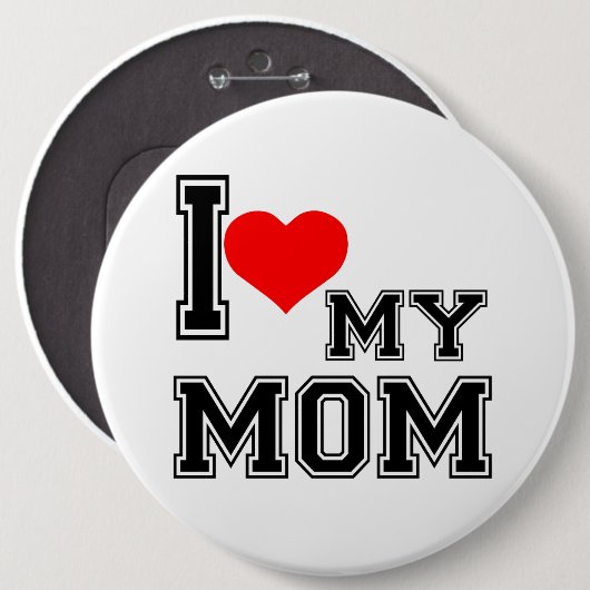 I LIEBE MEINE MAMA BUTTON (Vorne & Hinten)